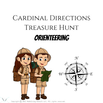 Preview of Cardinal Directions: Orienteering Educational Treasure Hunt