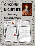Cardinal Richelieu Reading Comprehension; Cyrano de Bergerac