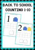 Cardinality Worksheets for 1 to 10 | Back to school activi