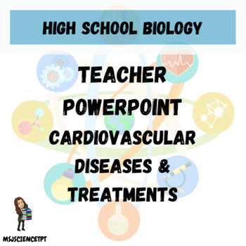 Preview of Cardiovascular Disorders & Treatments Teacher Powerpoint