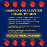 Cardiovascular System Disease Project (Human Anatomy and P