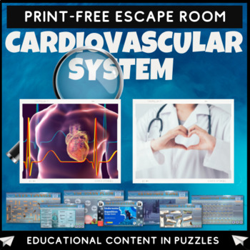 Preview of Cardiovascular system Escape Room