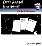 (AP Government) Cards Against Government - A Game of Polit