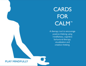 Preview of Cards for Calm: A Therapy Tool to Combat Anxiety and Negative Thinking