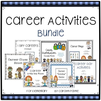 Preview of Career Activities Bundle for Elementary Grades