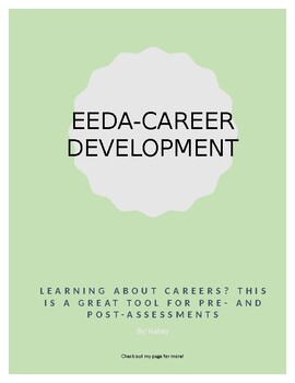 Preview of Career Awareness and Development
