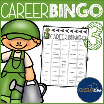 Preview of Career Exploration Career Bingo Counseling Game Career Education Counseling