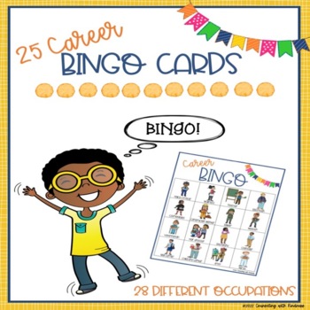 Preview of Career Bingo Cards 
