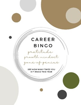 Preview of Career Bingo - Reflect on the past year and have some fun #newstart23