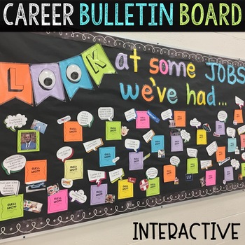 Career Bulletin Board by The Counseling Teacher Brandy | TpT