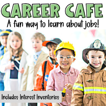 Preview of Career Cafe Packet with Career Interest Survey