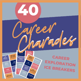 Career Charades & Pictionary, 40 careers | Career Explorat