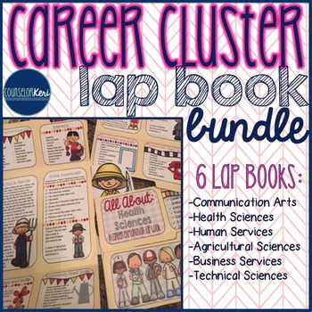 Career Cluster Community Helper Lap Book Bundle Career