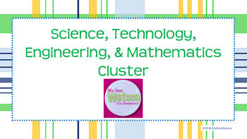 Preview of Career Cluster:  Science, Technology, Engineering, & Mathematics (STEM)