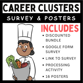 Preview of Career Clusters: Survey & Poster Set