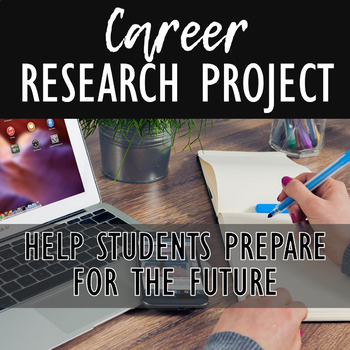 Preview of Career Exploration & Research Project - Relevant Mini Unit for High School