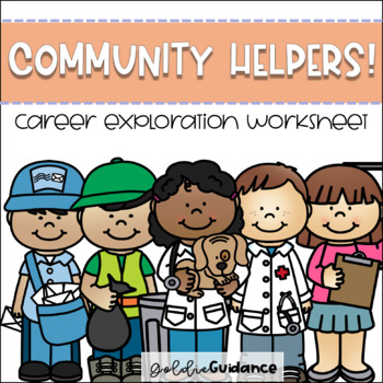 Preview of Community Helpers & Careers Worksheet