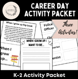 Career Day Activity Packet K-2