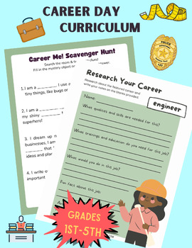 Preview of Career Day Curriculum