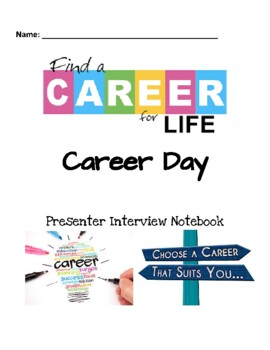 Preview of Career Day Interview booklet