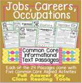 Career Day, Jobs, Occupations: Close Reading Passages 100%