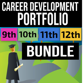 Preview of Career Development Portfolio Grades 9-12
