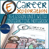 Career Exploration Unit with Interactive Notebook for Care