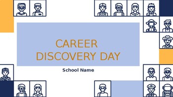 Preview of Career Discovery Week | Career Day | Editable PowerPoint