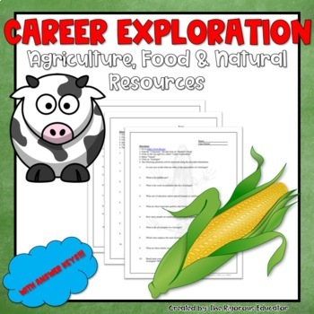 Preview of Career Exploration - Agriculture, Food & Natural Resources
