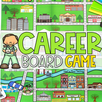 Career Exploration Board Game by Heart and Mind Teaching  TpT