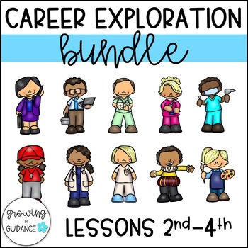 Preview of Career Exploration Bundle: 2nd-4th Grade