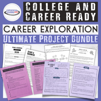 Preview of Career Exploration Bundle: High School Career Research Projects
