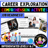 Career Exploration Bundle Vocational Job skill occupations