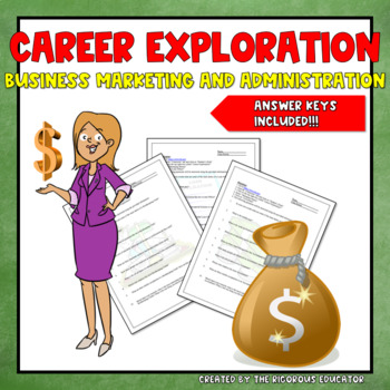 Preview of Career Exploration- Business Management and Administration