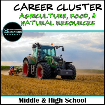Preview of Career Exploration- Career Cluster-AGRICULTURE, FOOD, & NATURAL RESOURCES