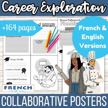 Preview of Career Exploration, Collaborative Bilingual French/English Research Posters