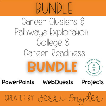 Preview of Career Clusters and Pathways Exploration | College and Career Readiness Bundle