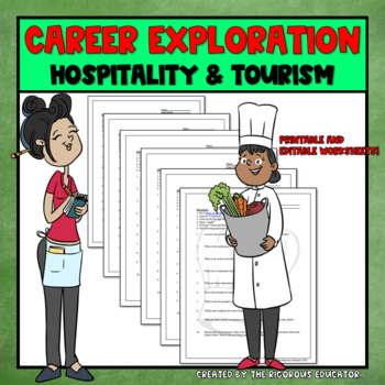 Preview of Career Exploration - Hospitality & Tourism