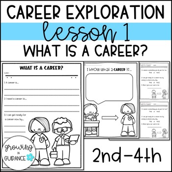 Preview of Career Exploration Lesson 1: What is a Career?