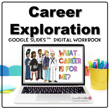 Preview of Career Exploration Lesson and Career Research Workbook