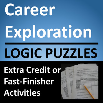 Preview of Career Exploration Logic Puzzle Fun Activities