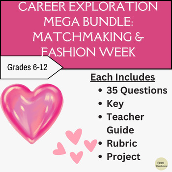 Preview of Career Exploration Mega Bundle: Matchmaking & Fashion Week