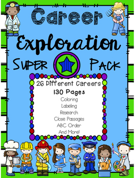 Preview of Career Exploration Pack- Differentiated Instruction