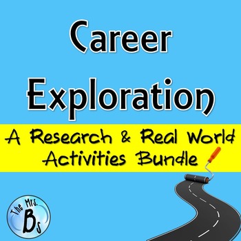 Preview of Career Exploration: Research & Real World Activities Bundle {CCSS Aligned}