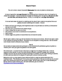 Career Exploration Resume Assessment Project & Rubric