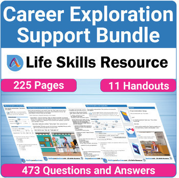 Preview of Career Exploration Support Bundle for High School Special Education Job Skills