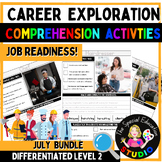 Career Exploration Vocational Job skills occupations readi