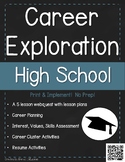 Career Exploration Webquest - High School