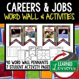 Career Exploration Word Wall, Posters, Activities  (Career