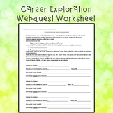 Career Exploration Worksheet